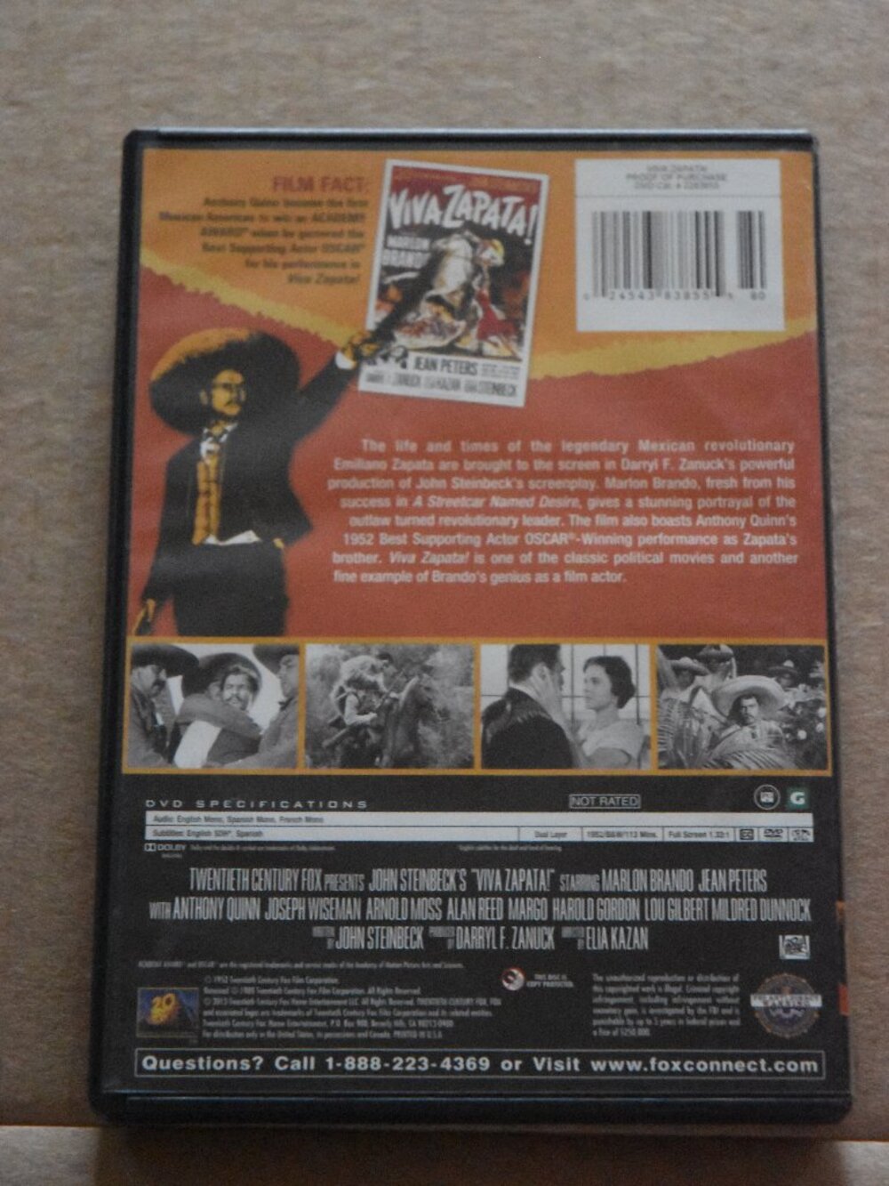 3/$15🍁Viva Zapata! (2013) | EUC DVD - Picture 3 of 5